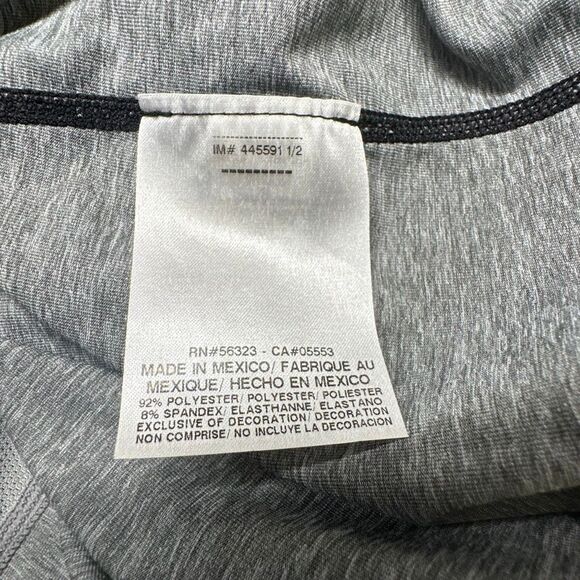Nike Pro Shirt Men’s XL Gray Fitted Long Sleeve Dri Fit Shirt - Picture 7 of 9